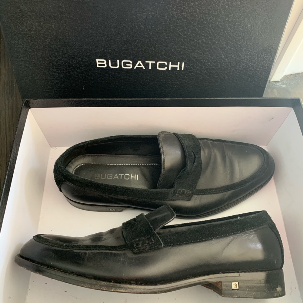 Bugatchi mens dress shoes